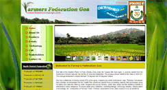 Desktop Screenshot of farmersfederationgoa.com